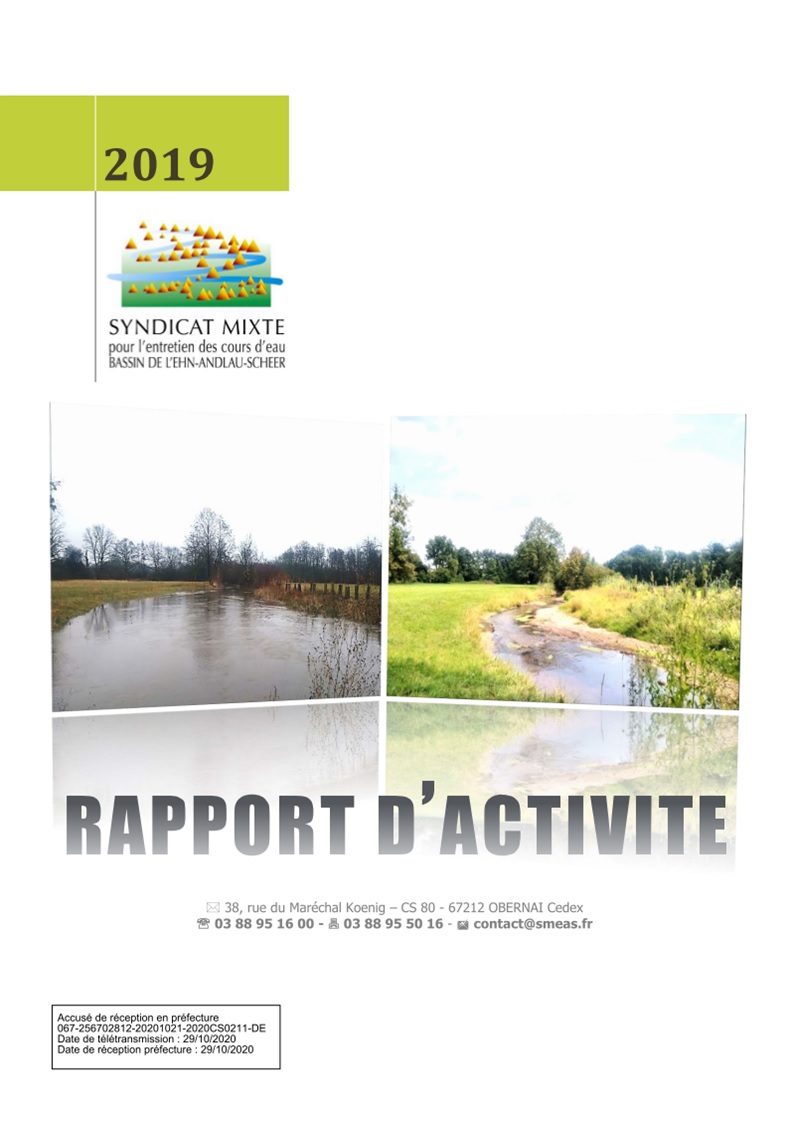 Rapport d'activité 2019