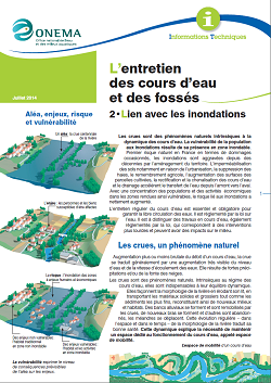 L'entretien des cours d'eau et fossés et la prévention des inondations